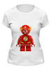 Заказать женскую футболку в Москве. Футболка классическая Flash от queen  - готовые дизайны и нанесение принтов.