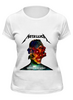 Заказать женскую футболку в Москве. Футболка классическая Metallica от Fedor - готовые дизайны и нанесение принтов.