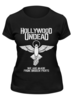 Заказать женскую футболку в Москве. Футболка классическая Hollywood Undead от geekbox - готовые дизайны и нанесение принтов.