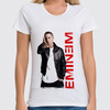 Заказать женскую футболку в Москве. Футболка классическая Eminem от FOR YOU - готовые дизайны и нанесение принтов.