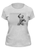 Заказать женскую футболку в Москве. Футболка классическая Jay Cutler / Джей Катлер от KinoArt - готовые дизайны и нанесение принтов.