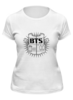 Заказать женскую футболку в Москве. Футболка классическая  Группа BTS от THE_NISE  - готовые дизайны и нанесение принтов.