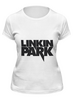 Заказать женскую футболку в Москве. Футболка классическая Linkin Park logo от alexunder - готовые дизайны и нанесение принтов.