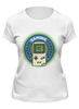 Заказать женскую футболку в Москве. Футболка классическая GameBoy от Мурад Мокран - готовые дизайны и нанесение принтов.