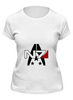Заказать женскую футболку в Москве. Футболка классическая Mass Effect N7 от BURNSHIRTS - готовые дизайны и нанесение принтов.