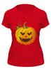 Заказать женскую футболку в Москве. Футболка классическая Halloween от Jimmy Flash - готовые дизайны и нанесение принтов.