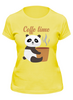 Заказать женскую футболку в Москве. Футболка классическая Время пить кофе от T-shirt print  - готовые дизайны и нанесение принтов.