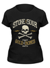 Заказать женскую футболку в Москве. Футболка классическая  Stone Sour от geekbox - готовые дизайны и нанесение принтов.