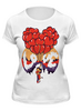 Заказать женскую футболку в Москве. Футболка классическая Любовь (Love) от trugift - готовые дизайны и нанесение принтов.