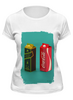Заказать женскую футболку в Москве. Футболка классическая Whisky Cola от Max K - готовые дизайны и нанесение принтов.
