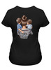 Заказать женскую футболку в Москве. Футболка классическая Мама мальчишек от T-shirt print  - готовые дизайны и нанесение принтов.