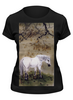 Заказать женскую футболку в Москве. Футболка классическая Белая лошадь (Гао Цифэн) от trend - готовые дизайны и нанесение принтов.