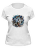 Заказать женскую футболку в Москве. Футболка классическая Моряк от THE_NISE  - готовые дизайны и нанесение принтов.