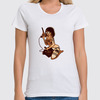 Заказать женскую футболку в Москве. Футболка классическая Nintendo от hideo_kojima - готовые дизайны и нанесение принтов.
