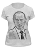 Заказать женскую футболку в Москве. Футболка классическая Владимир Путин от Vinli.shop  - готовые дизайны и нанесение принтов.