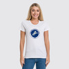 Заказать женскую футболку в Москве. Футболка классическая Millwall FC women logo tee от Millwall Supporters Club Russia - готовые дизайны и нанесение принтов.