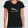 Заказать женскую футболку в Москве. Футболка классическая JAGUAR  от DESIGNER   - готовые дизайны и нанесение принтов.