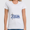 Заказать женскую футболку в Москве. Футболка классическая The Legend Of Zelda Breath Of The Wild от BURNSHIRTS - готовые дизайны и нанесение принтов.