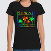 Заказать женскую футболку в Москве. Футболка классическая HAWAII от balden - готовые дизайны и нанесение принтов.