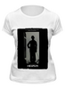 Заказать женскую футболку в Москве. Футболка классическая Чаплин от bordo - готовые дизайны и нанесение принтов.