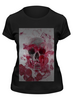 Заказать женскую футболку в Москве. Футболка классическая Skull от Vladec11 - готовые дизайны и нанесение принтов.
