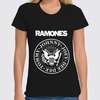 Заказать женскую футболку в Москве. Футболка классическая Ramones от rancid - готовые дизайны и нанесение принтов.