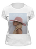Заказать женскую футболку в Москве. Футболка классическая Lady Gaga от Vladec11 - готовые дизайны и нанесение принтов.