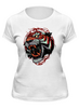 Заказать женскую футболку в Москве. Футболка классическая ◈ TIGER ◈ от balden - готовые дизайны и нанесение принтов.