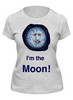 Заказать женскую футболку в Москве. Футболка классическая Луна из Mighty Boosh от cheerfuldead - готовые дизайны и нанесение принтов.