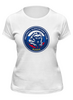 Заказать женскую футболку в Москве. Футболка классическая Millwall MSC Russia women tee от Millwall Supporters Club Russia - готовые дизайны и нанесение принтов.