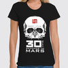 Заказать женскую футболку в Москве. Футболка классическая 30 Seconds to Mars от geekbox - готовые дизайны и нанесение принтов.