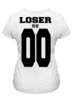 Заказать женскую футболку в Москве. Футболка классическая loser 2 от nikskiru - готовые дизайны и нанесение принтов.