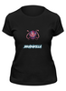 Заказать женскую футболку в Москве. Футболка классическая merch brainkilla от Paul Paul - готовые дизайны и нанесение принтов.