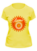 Заказать женскую футболку в Москве. Футболка классическая Солнце от gopotol - готовые дизайны и нанесение принтов.