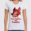 Заказать женскую футболку в Москве. Футболка классическая ✪Five Nights at Freddy's✪ от balden - готовые дизайны и нанесение принтов.