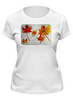 Заказать женскую футболку в Москве. Футболка классическая Осенние листья от mrs-snit@yandex.ru - готовые дизайны и нанесение принтов.