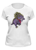 Заказать женскую футболку в Москве. Футболка классическая Dinosaurs от balden - готовые дизайны и нанесение принтов.