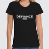 Заказать женскую футболку в Москве. Футболка классическая Defiance 2050 от THE_NISE  - готовые дизайны и нанесение принтов.