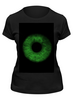 Заказать женскую футболку в Москве. Футболка классическая Green eye от Виктор Аксёнов - готовые дизайны и нанесение принтов.