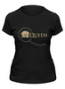 Заказать женскую футболку в Москве. Футболка классическая Queen от Fedor - готовые дизайны и нанесение принтов.
