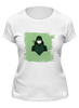 Заказать женскую футболку в Москве. Футболка классическая Зеленая стрела (Коллекция: Герои носят маски) от GeekFox  - готовые дизайны и нанесение принтов.