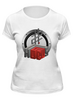Заказать женскую футболку в Москве. Футболка классическая Hogus от THE_NISE  - готовые дизайны и нанесение принтов.