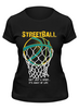 Заказать женскую футболку в Москве. Футболка классическая Streetball от nova_lada - готовые дизайны и нанесение принтов.