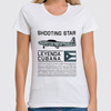 Заказать женскую футболку в Москве. Футболка классическая Shooting Star от Рустам Юсупов - готовые дизайны и нанесение принтов.