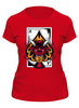 Заказать женскую футболку в Москве. Футболка классическая DevilCard от balden - готовые дизайны и нанесение принтов.