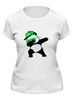 Заказать женскую футболку в Москве. Футболка классическая Dab Panda  от DESIGNER   - готовые дизайны и нанесение принтов.