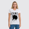 Заказать женскую футболку в Москве. Футболка классическая The Cure от geekbox - готовые дизайны и нанесение принтов.