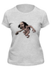 Заказать женскую футболку в Москве. Футболка классическая Чудовище от T-shirt print  - готовые дизайны и нанесение принтов.