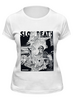 Заказать женскую футболку в Москве. Футболка классическая SLOW DEATH T-shirt от BigBrother - готовые дизайны и нанесение принтов.
