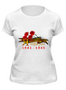 Заказать женскую футболку в Москве. Футболка классическая Я помню, я горжусь! от se-060362 - готовые дизайны и нанесение принтов.